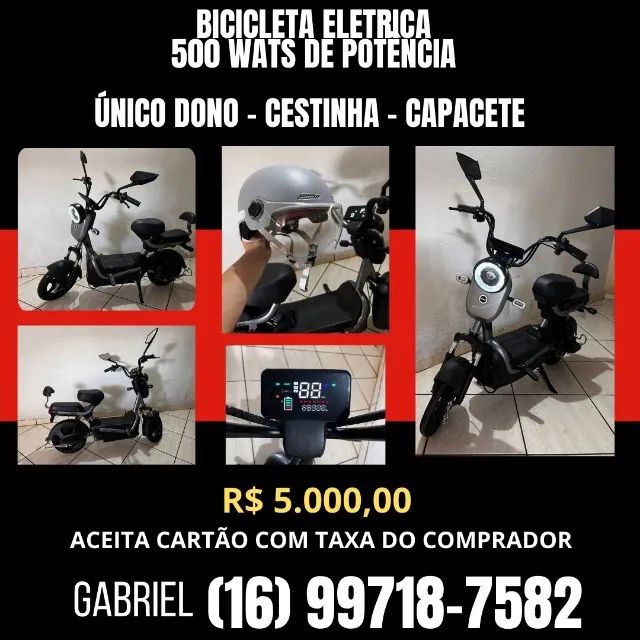 Bicicleta elétrica 