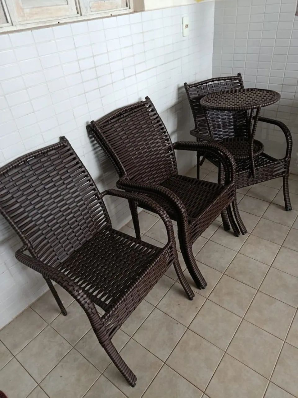 Vendo conjunto de terraço