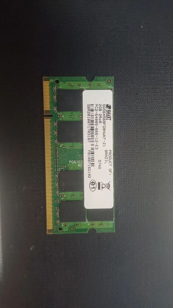 Memória RAM DDR2 2GB para Notebook - Foto 2