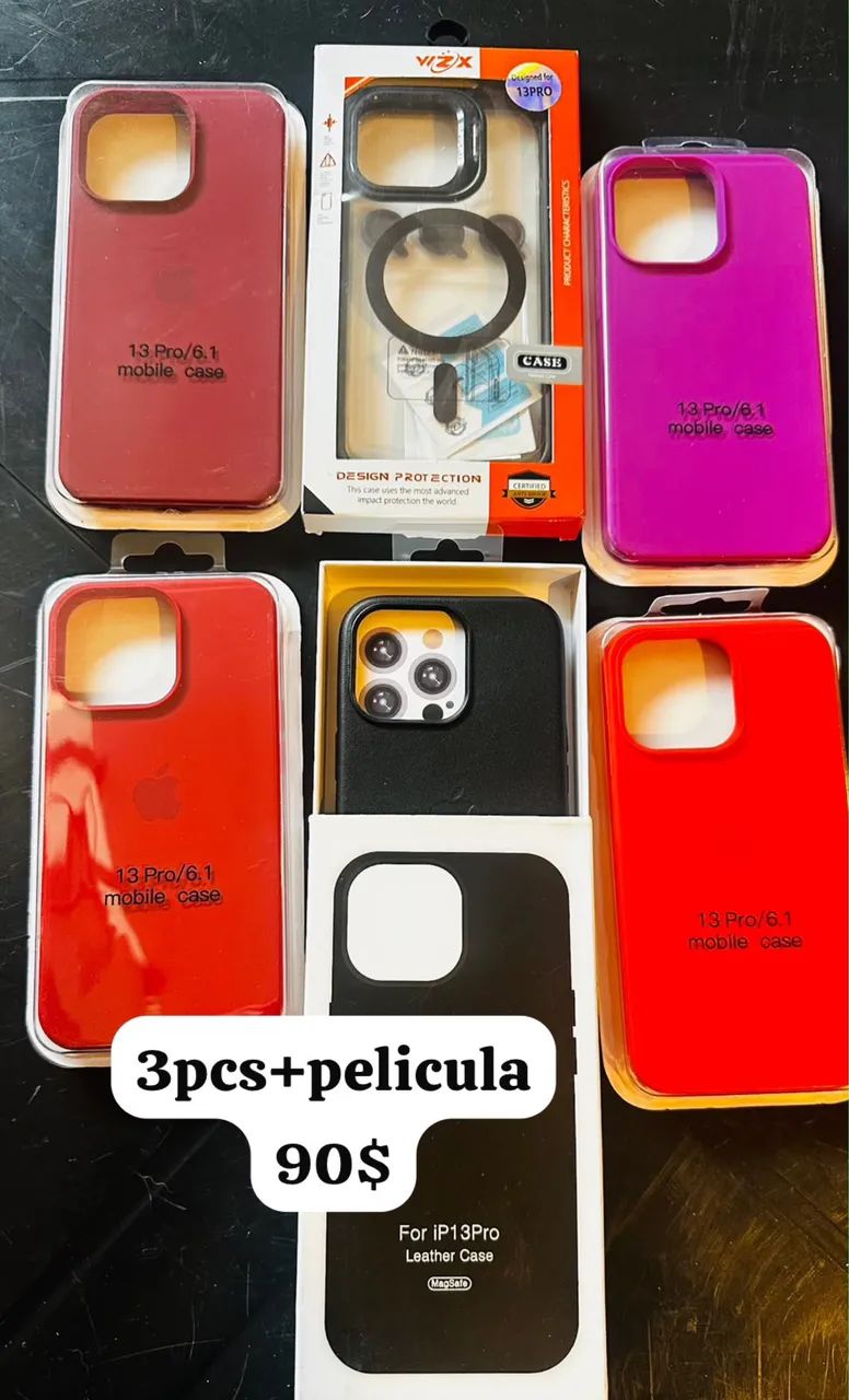 Capas para celulares 