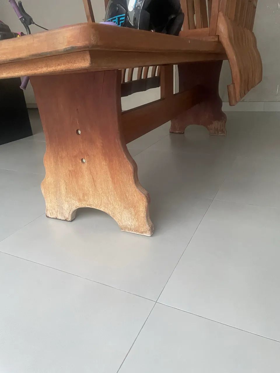 Mesa de madeira  - Foto 4