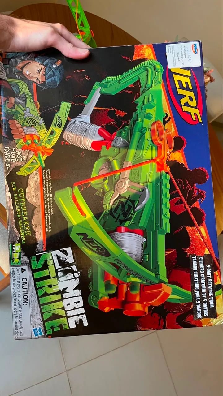 Nerf Zombie Strike Zerada com Caixa - Foto 5