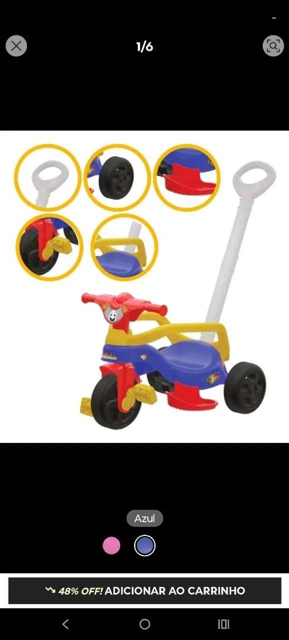 Venda de brinquedo triciclo novo ,nunca usado!