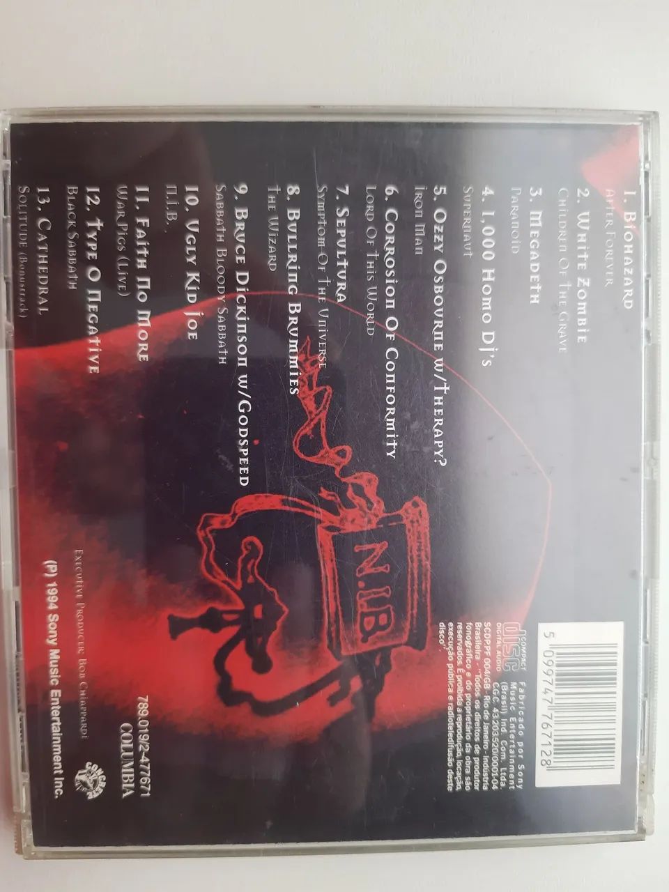 CD Nativity Black - A Tribute to Black Sabbath  - Foto 2