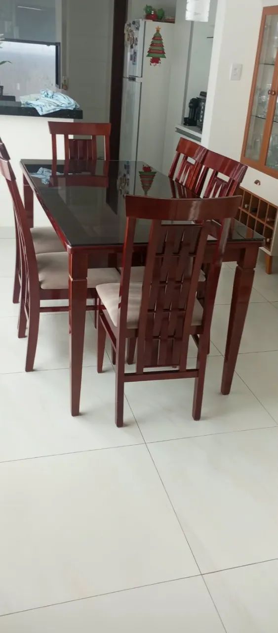 MESA DE JANTAR 06 LUGARES