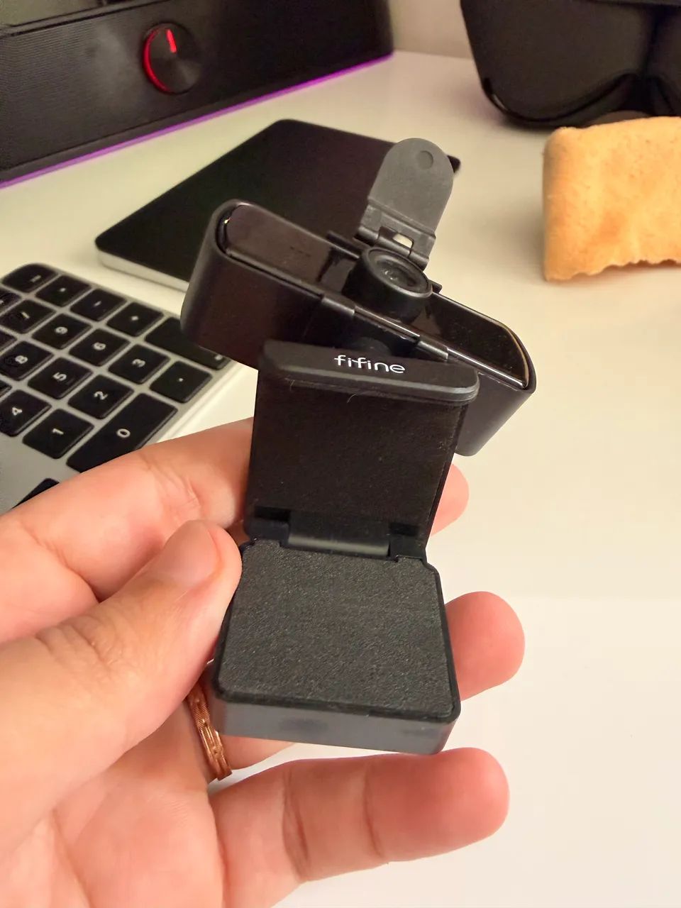 Webcam Fifine K420 1440p USB com Microfone - Foto 5