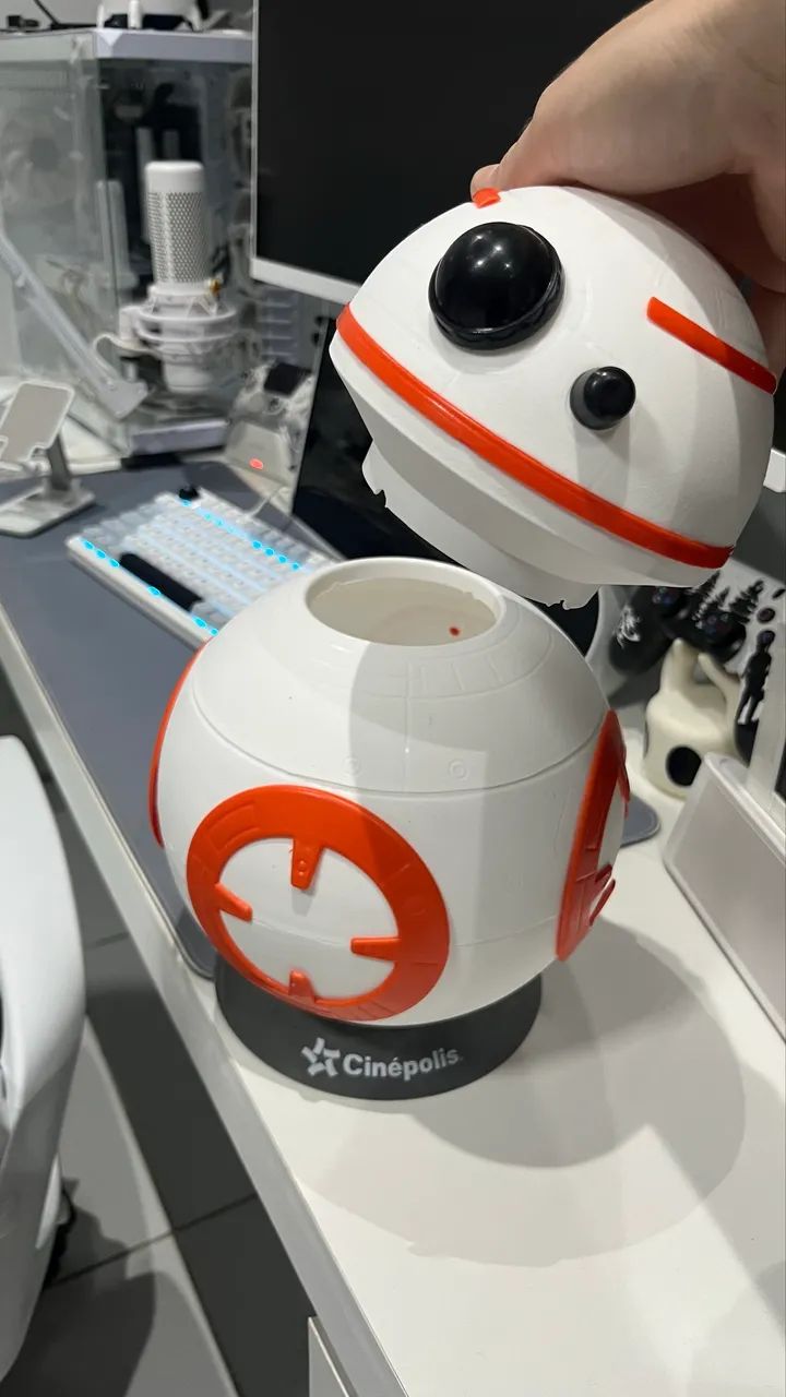 Balde de pipoca Star Wars NOVO - Foto 4