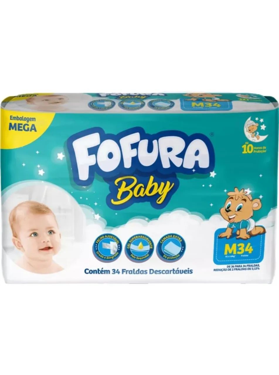 Fralda fofura, todos os tamanhos!