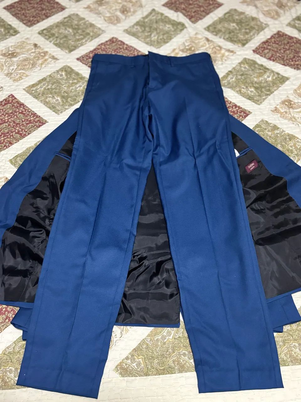 Terno slim - Azul tamanho 40  - Foto 5