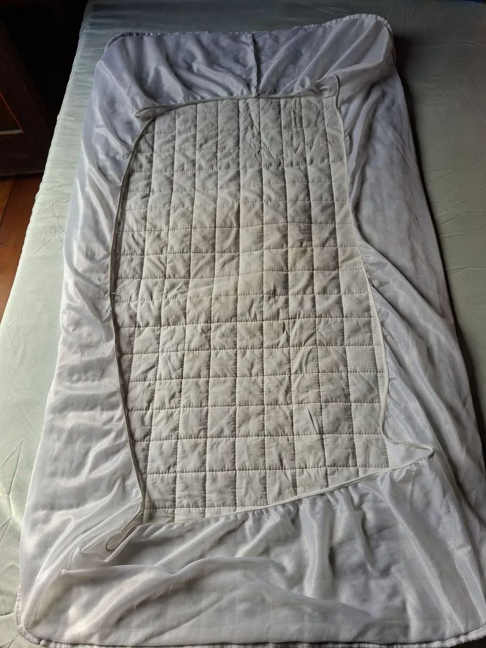 Colchão e capa impermeáveis para berço  - Foto 4