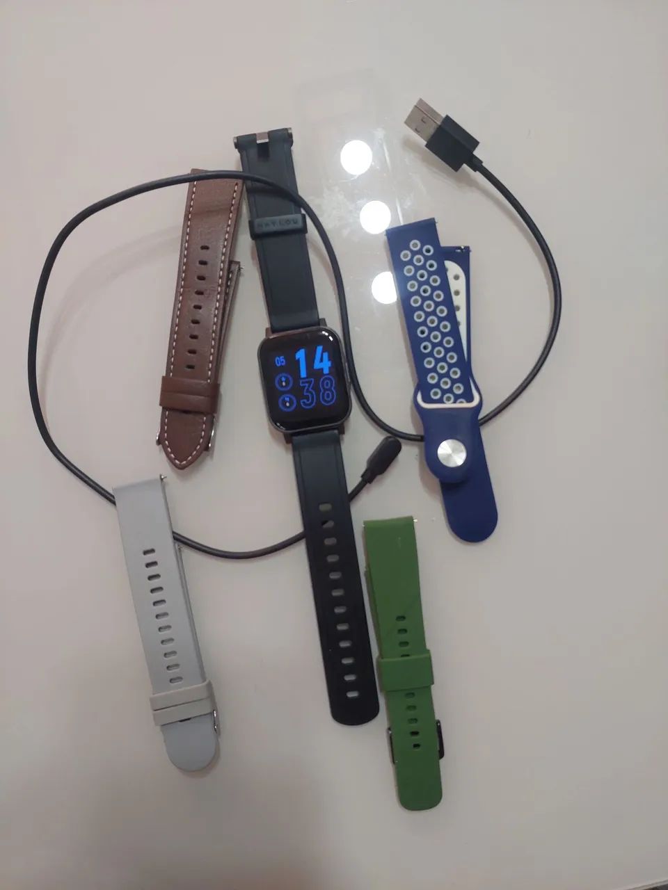 Relógio smartwatch com 5 pulseiras. PROMOÇÃO.  - Foto 2