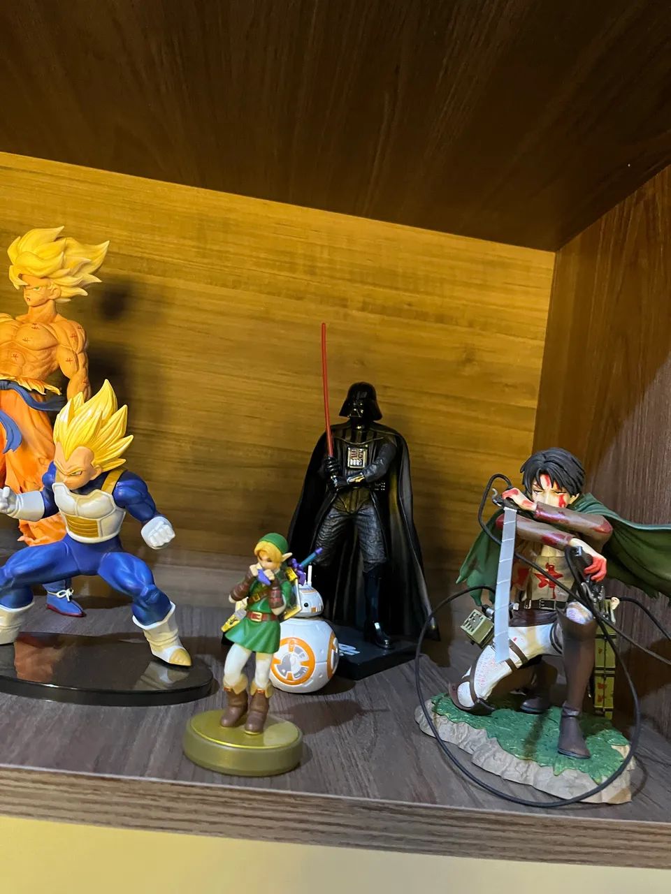 34 Action Figures (Dragon Ball, Star Wars, Pokémon, Super Mario, etc.) - Foto 3