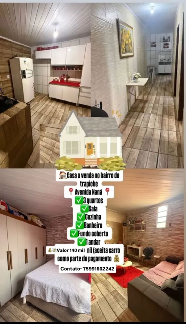 Casa boa e aconchegante em santo amaro