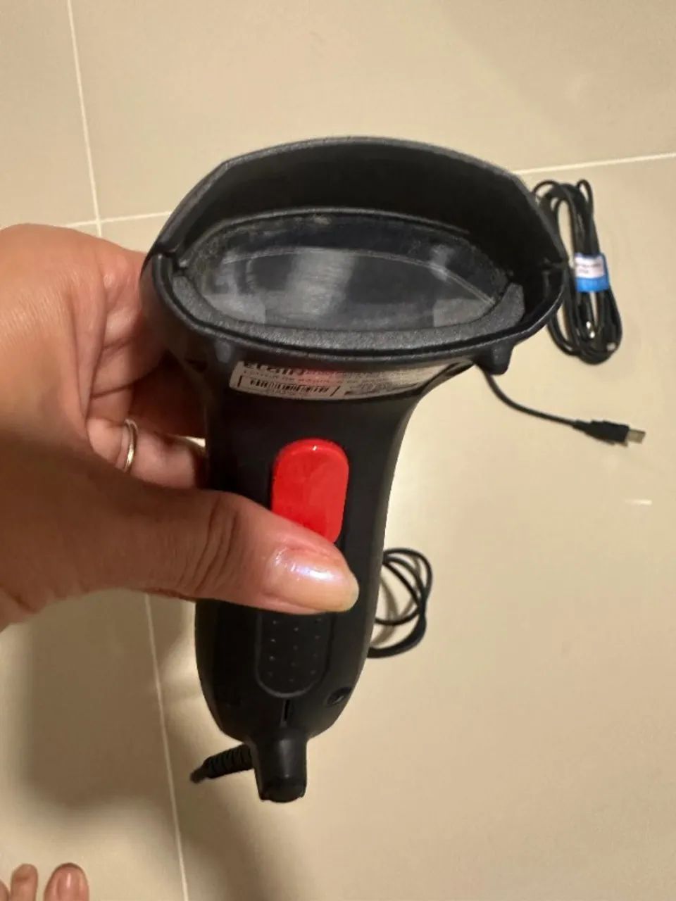 leitor de codigo de barras flash