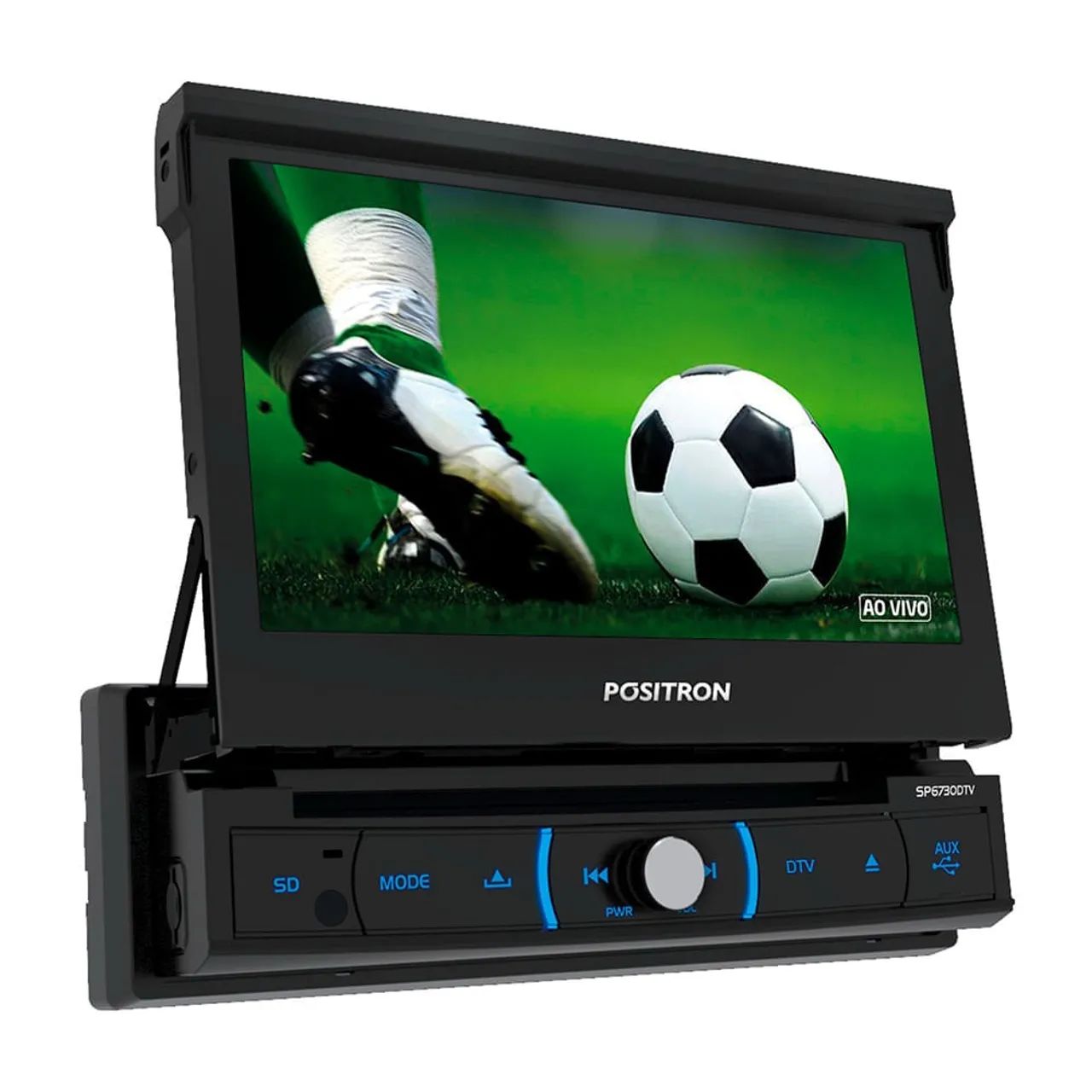 Multimídia Automotiva Positron Sp-6730Dtv 1 Din 7 Polegadas Tv Digital Bluetooth Usb