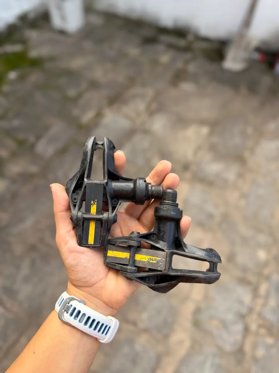 Pedais Mavic Elite Speed road triatlón  - Foto 5