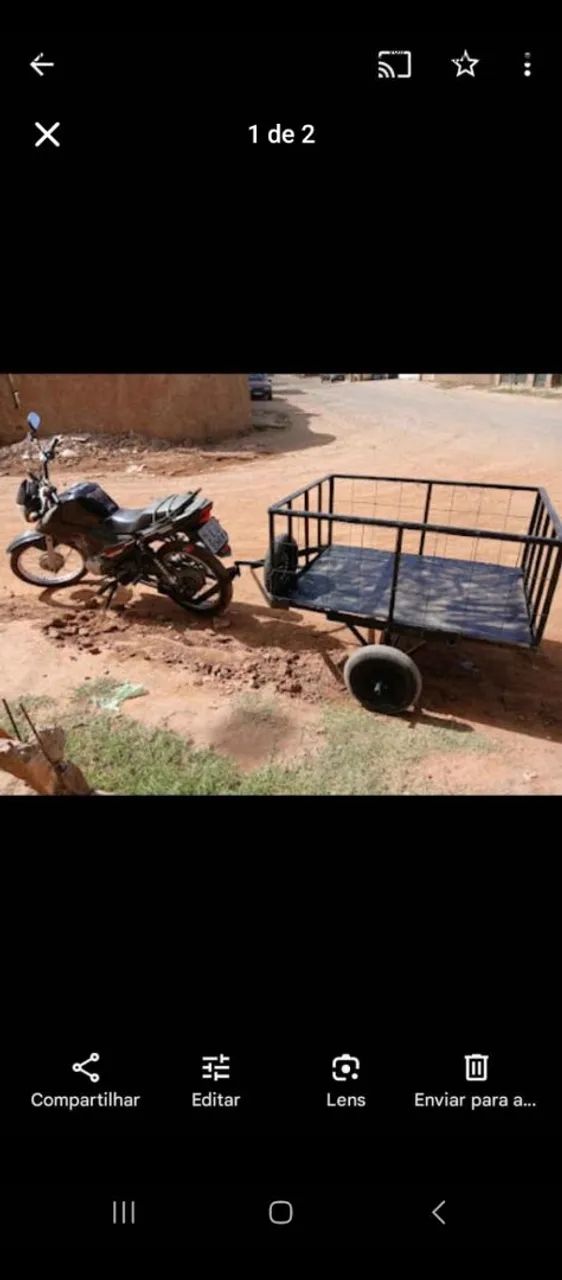 Carrinho de reciclagem 