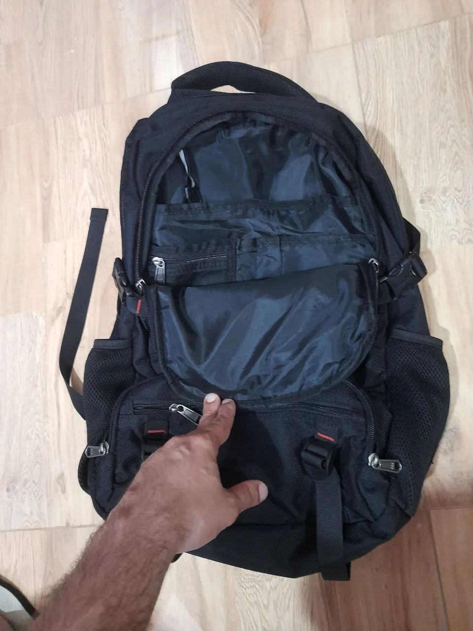 Mochila reforcada para viagem 45lt - Foto 4