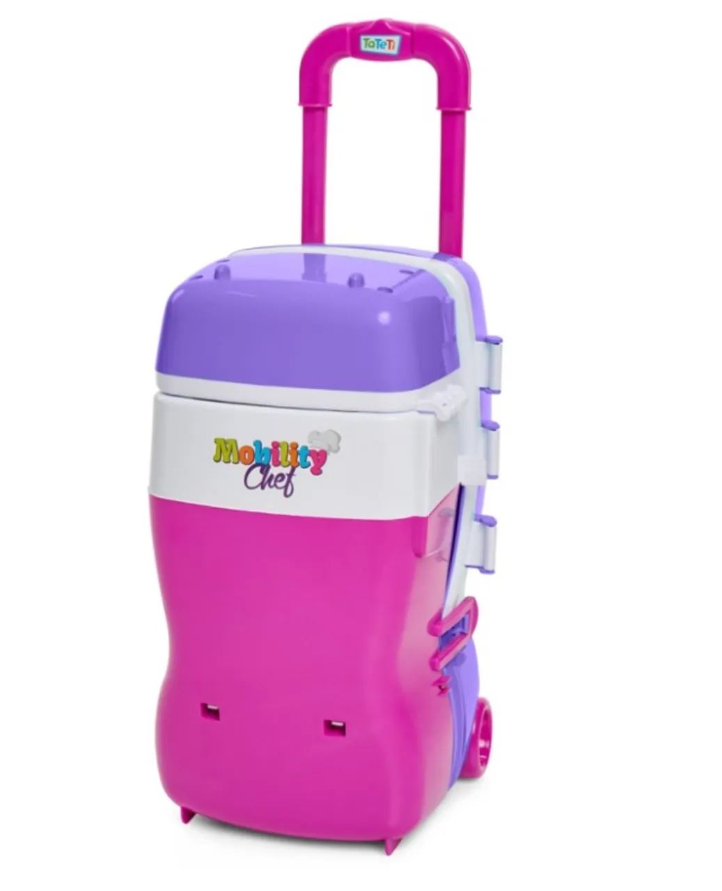  brinquedo Carrinho que se transforma em uma cozinha completa - mobility chef Tateti - Foto 4