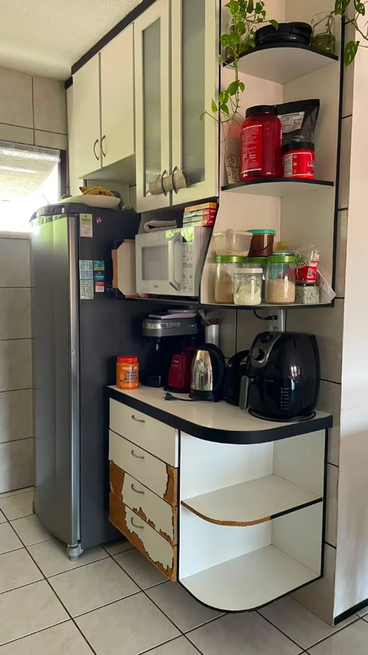 Apto com dois quartos sendo um suíte - Curió - 60m².