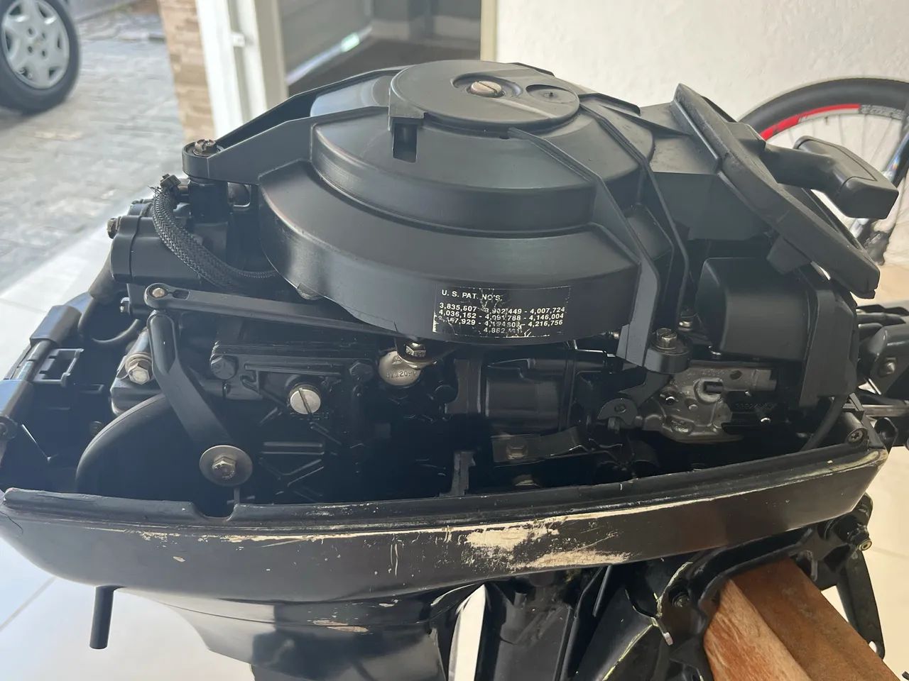 Motor de poupa jonhson 15hp - Foto 5