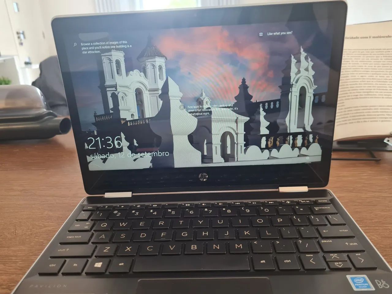 Notebook HP touch 