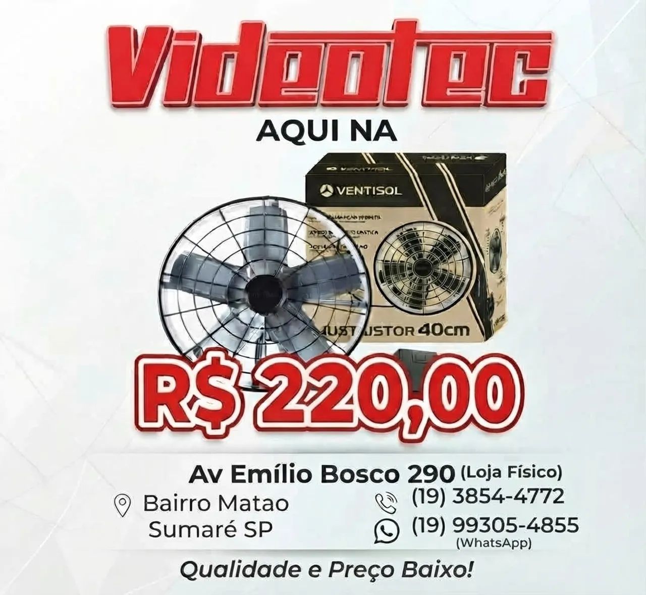 Exaustor ventisol de 40cm  - Foto 2