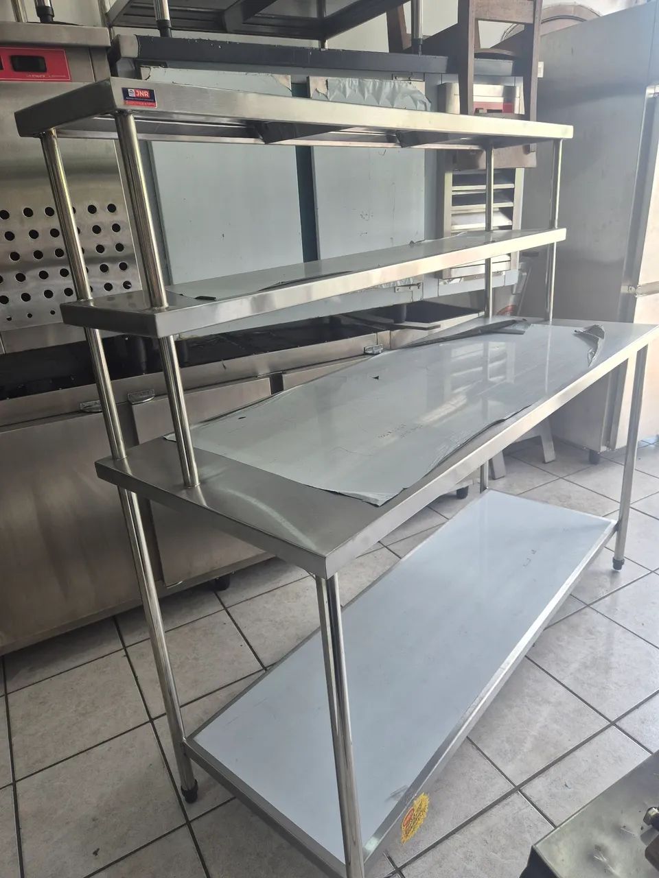 MESA INOX COM MONTANTE  - Foto 5