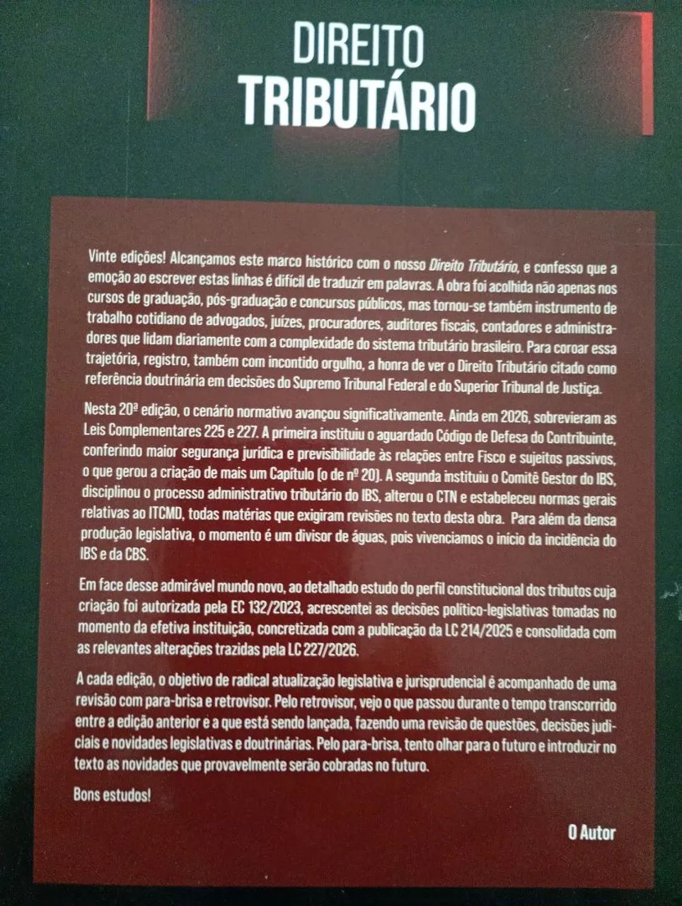 Livro de Direito Tributário de Ricardo Alexandre 2026 - Foto 2