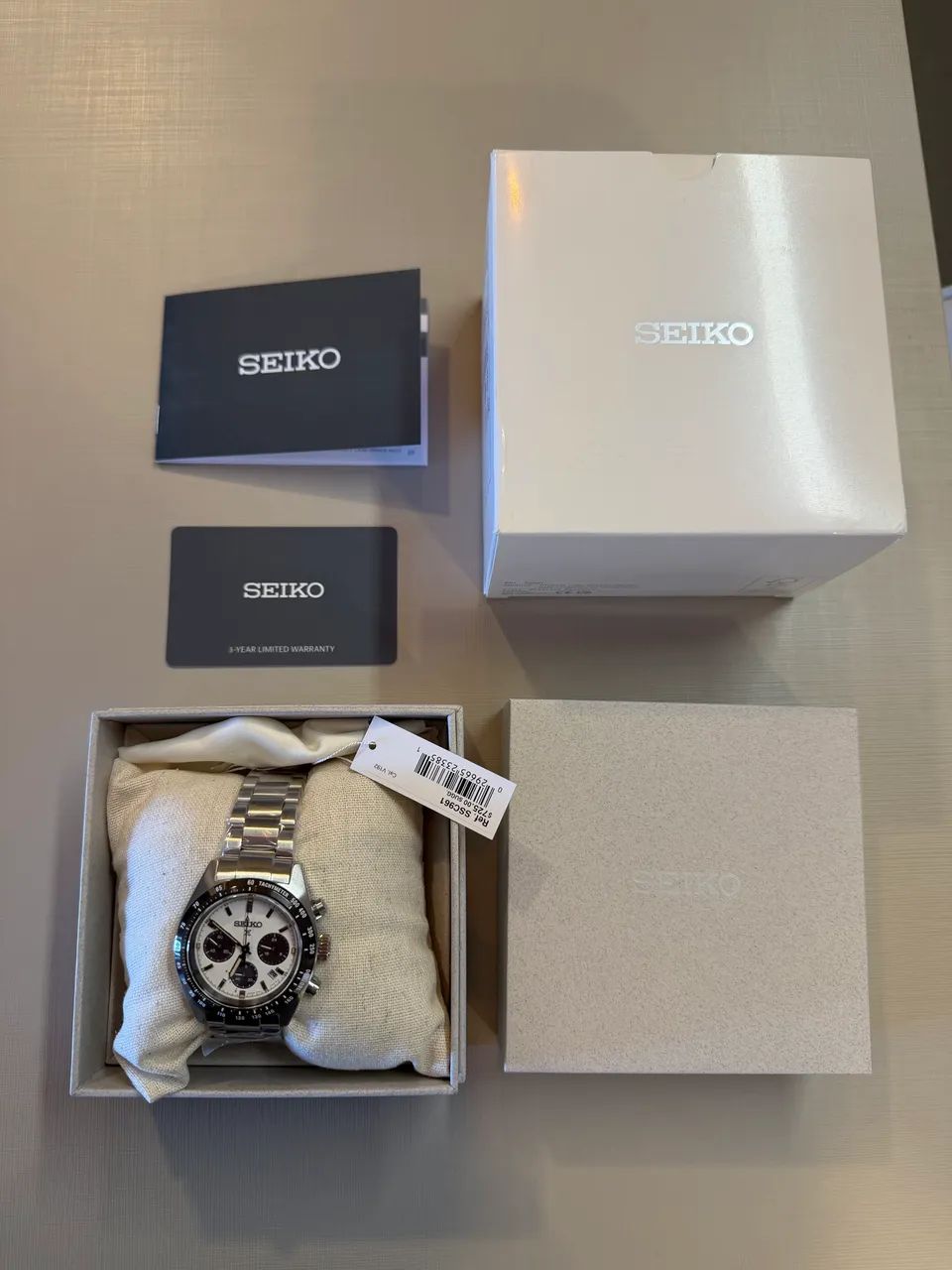 Relógio Seiko SSC961 / SSC813 panda  - Foto 3