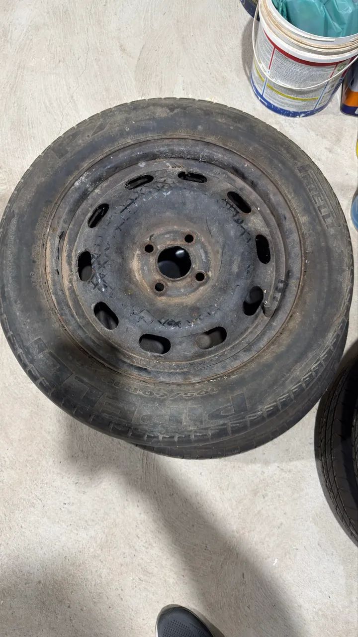 2 rodas aro 15 com pneu  - Foto 2