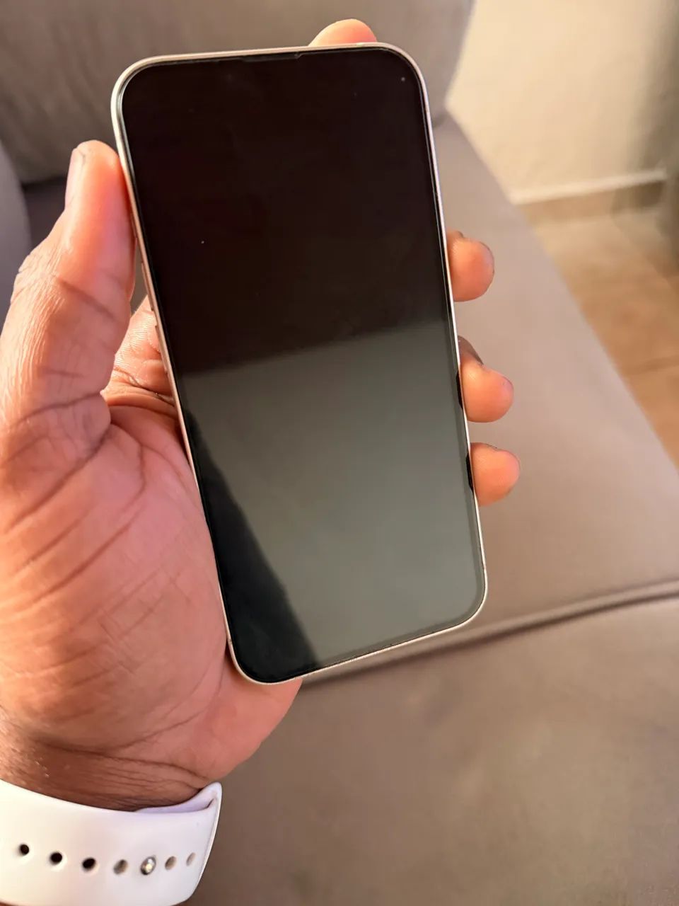 Vendo IPhone 13 128GB Branco - Foto 4
