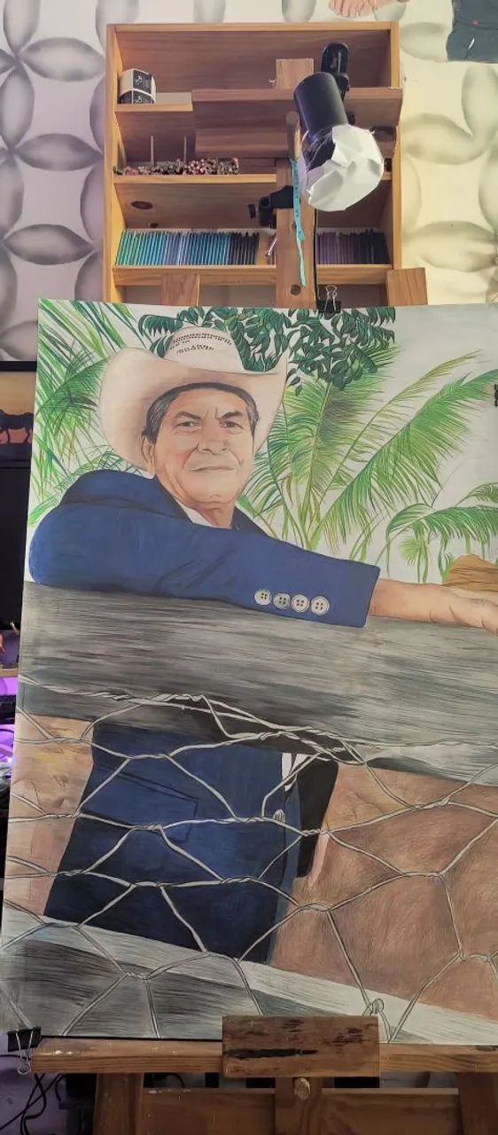Desenho Realista Feito à Mão Sob Encomenda - Foto 2