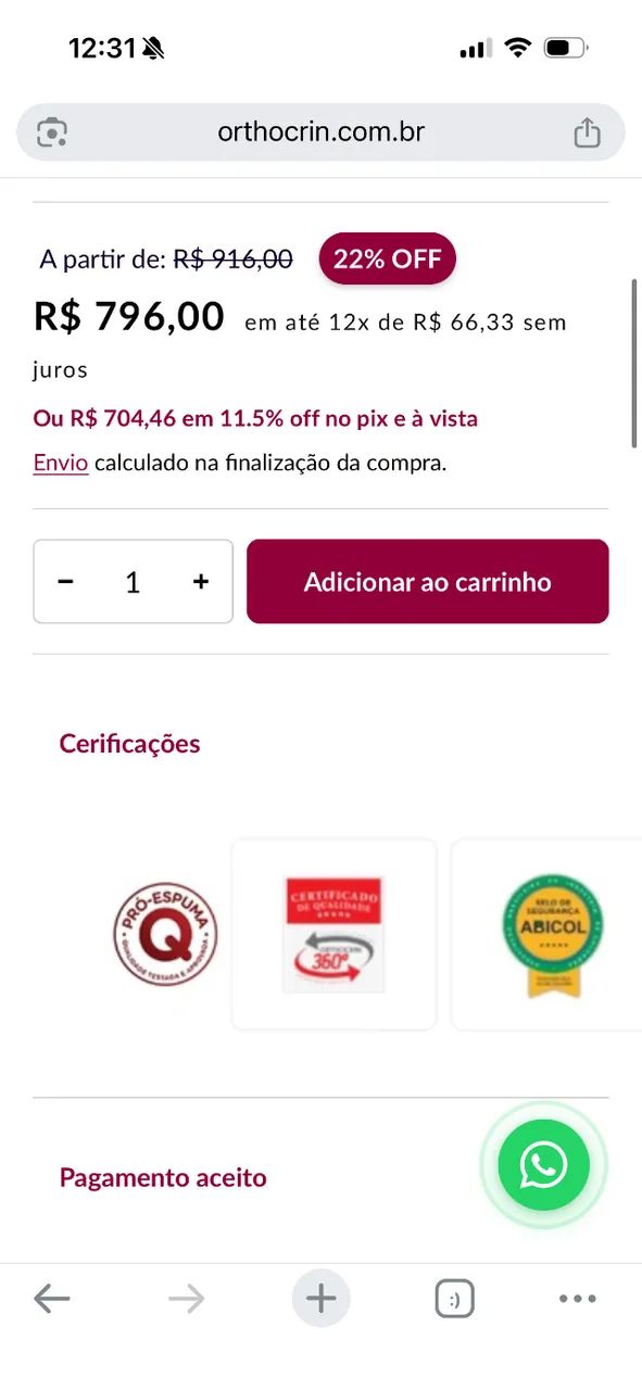Base Box Sommier Plus Solteiro da Marca ORTHOCRIN - Foto 4