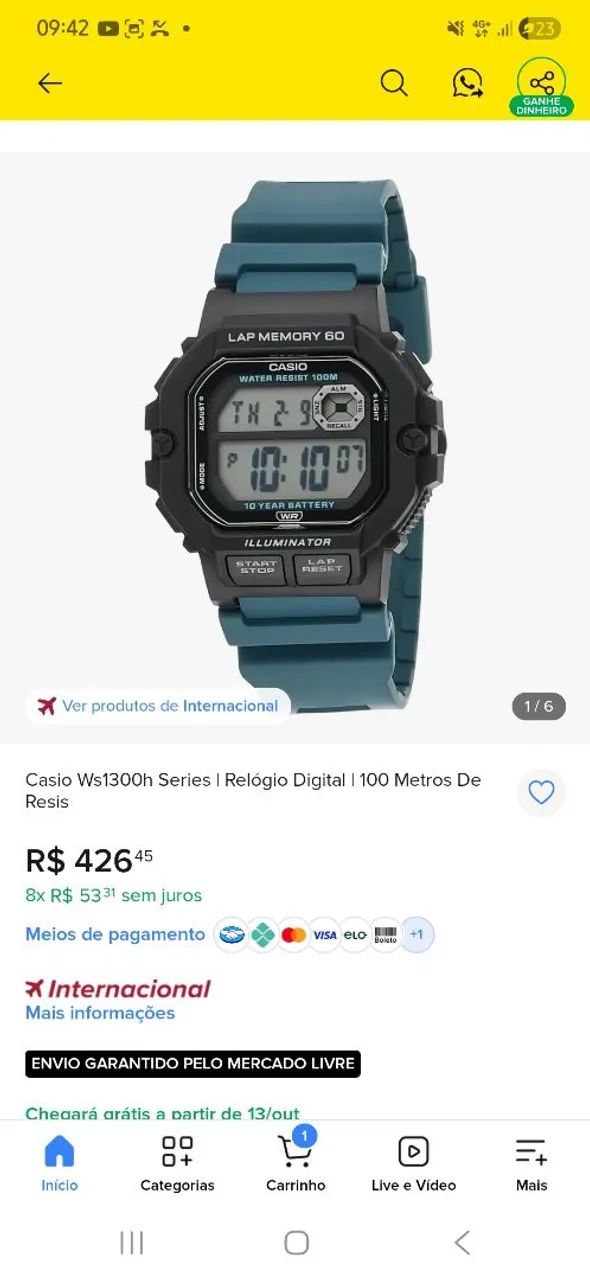 Relógio Casio Original  - Foto 2