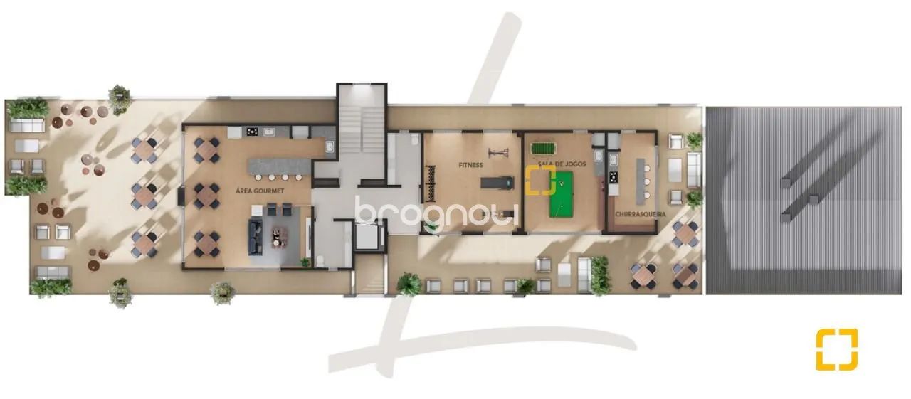 Loft Moderno à Venda no Pantanal - Florianópolis | Próx. à UFSC - Foto 3