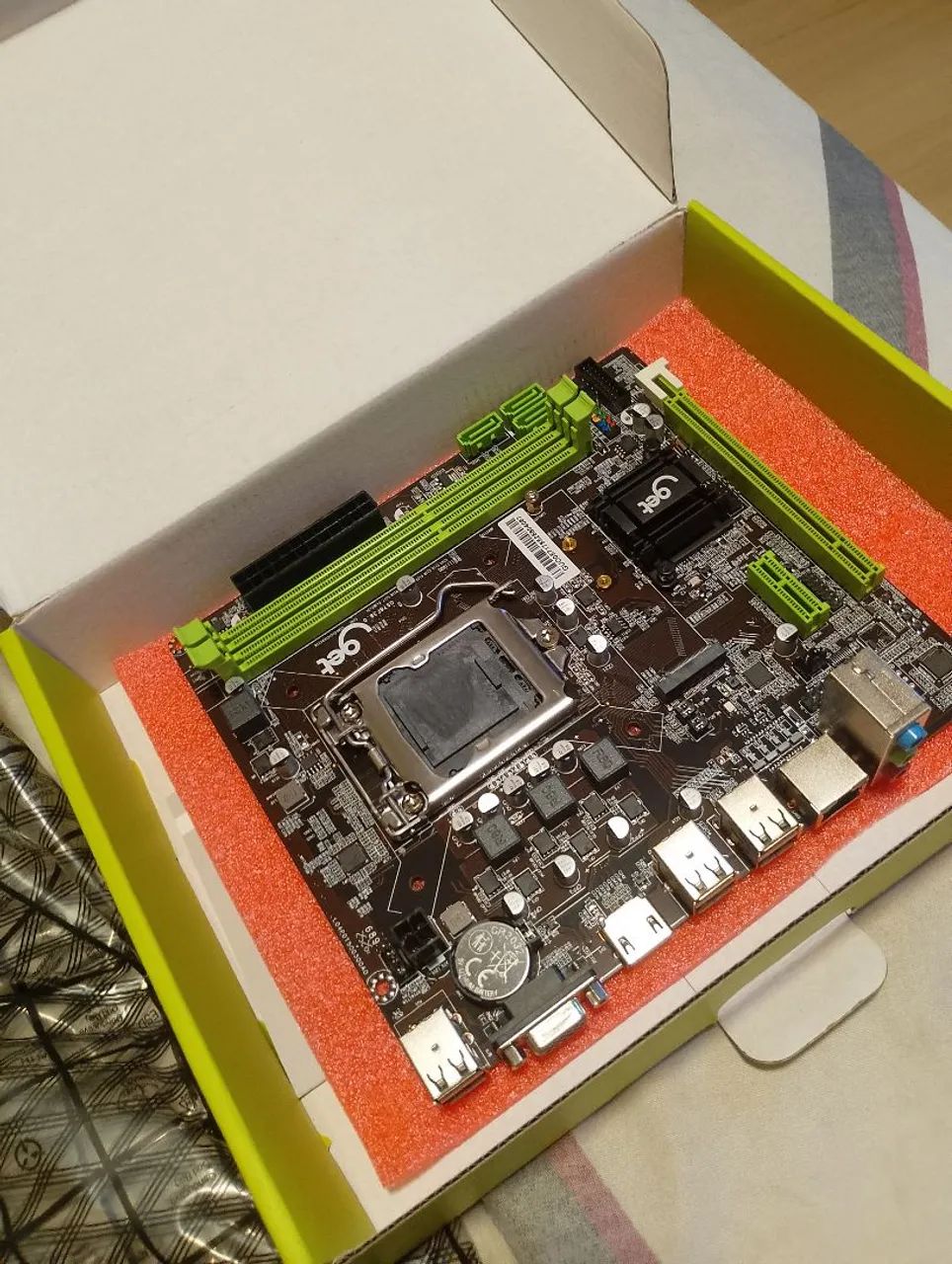 Placa Mãe Socket 1155 Nova