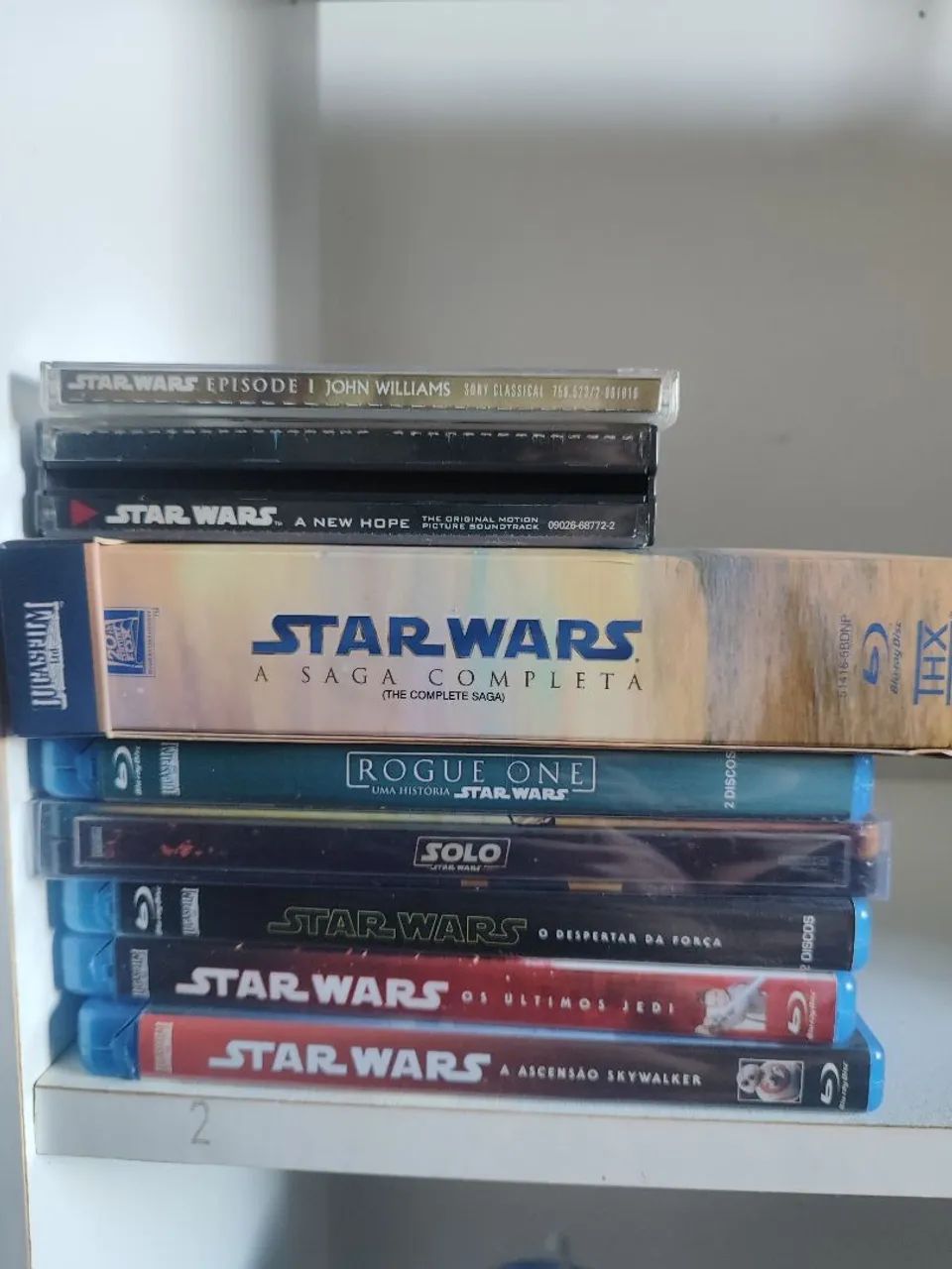 Coleção completa Blu Ray Star Wars  - Foto 2