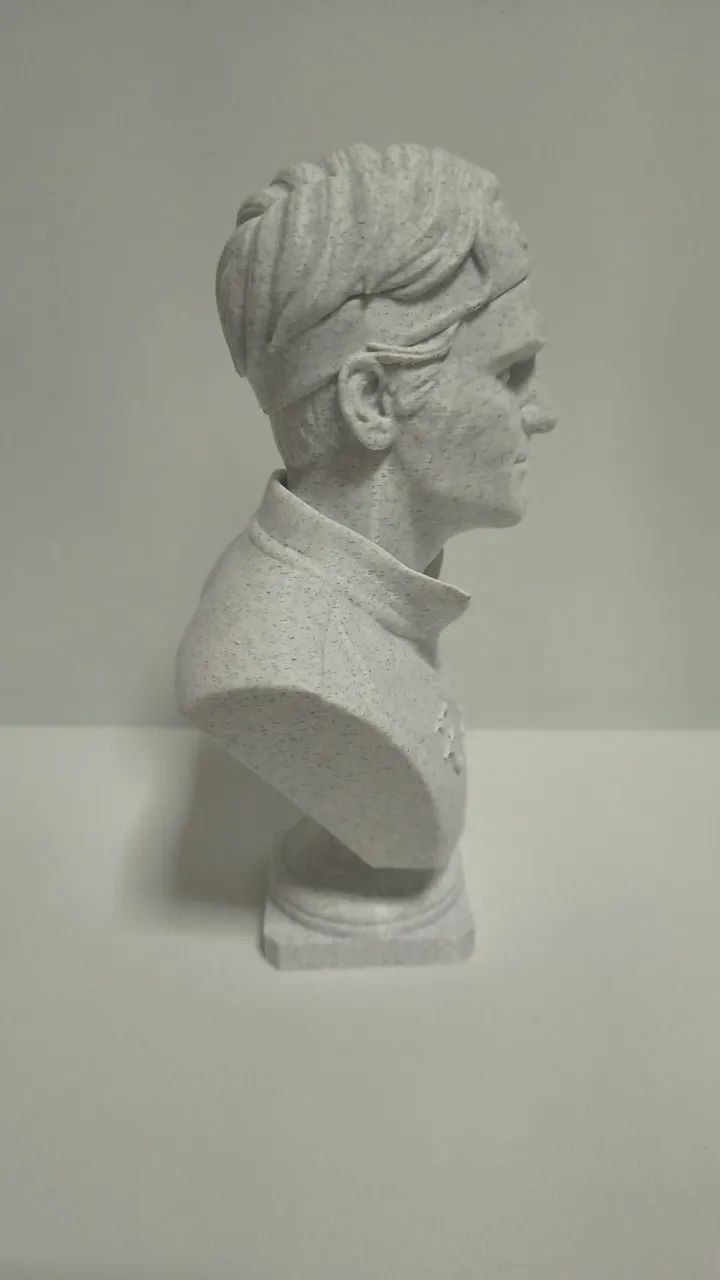 Busto Federer - Impressão 3D - 18cm - Foto 2