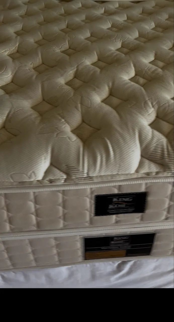 Conjunto box completo com colchao King Koil - Foto 5