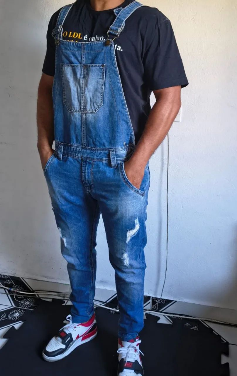 Macacão masculino diferenciado