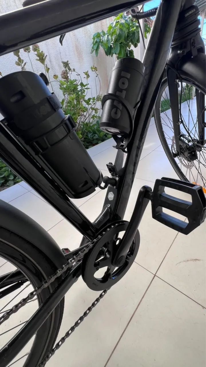 Bicicleta CALOI E-Vibe Rush pouco tempo de uso  - Foto 3