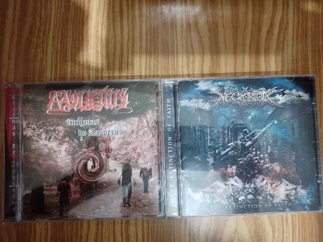 cd metal black metal aasverus e necrobiotic