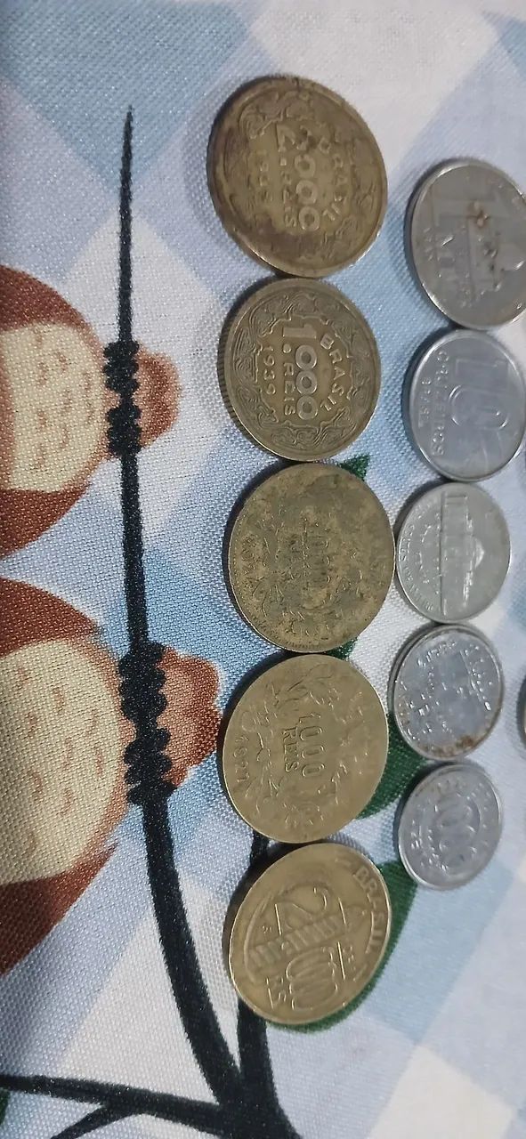 Moedas antigas 