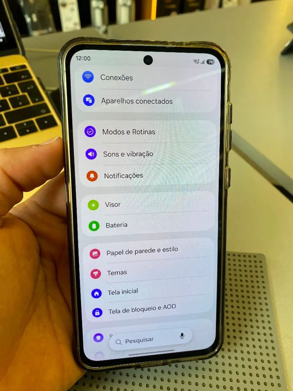 Galaxy A56 256gb, menos de um ano de uso, com caixa e capas. - Foto 4