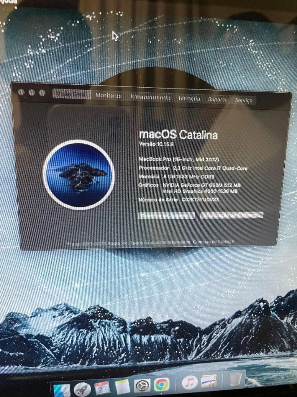 Macbook Pro 15" Mid 2012 - I7 | 8GB RAM | 480 GB SSD + ACESSÓRIOS - Foto 3