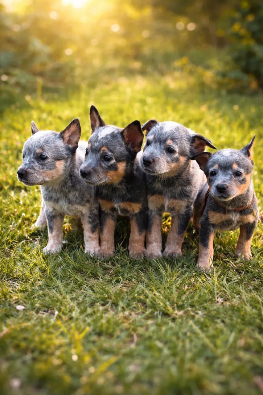 Boiadeiro australiano blue heeler e red heeler - Cachorros - Frizon ...