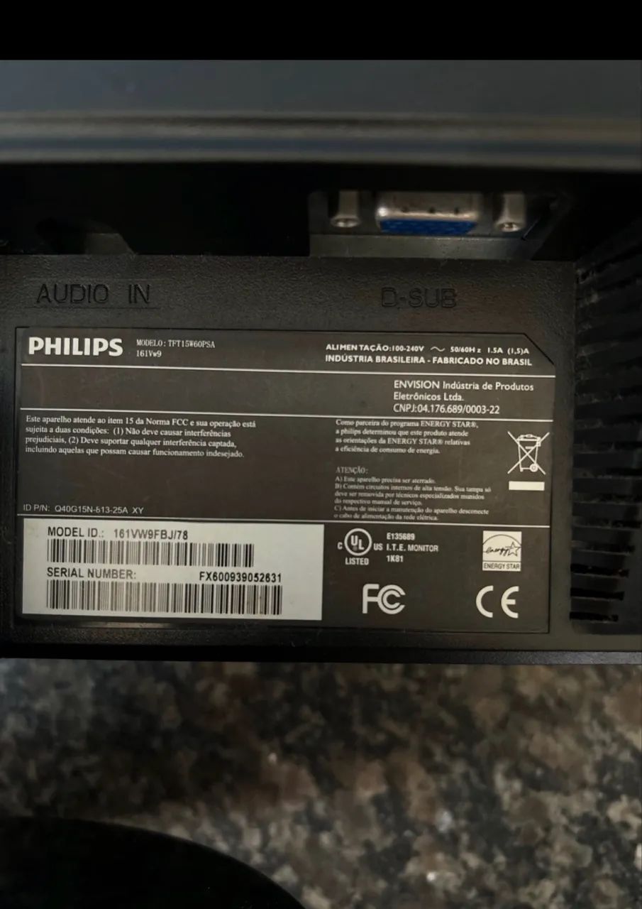 MONITOR PHILIPS 15 - Foto 3