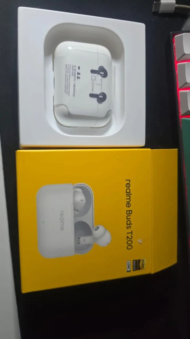 Fone Bluetooth realme Buds T200 ? - Foto 2