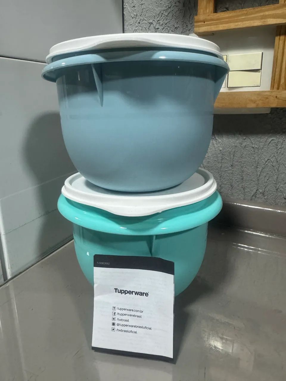Kit vasilhas - tupperware 